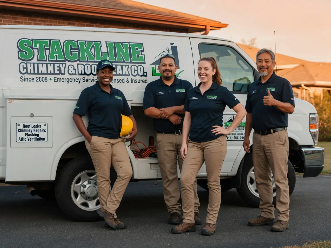 Chimney flashing repair company in Duke Center, PA